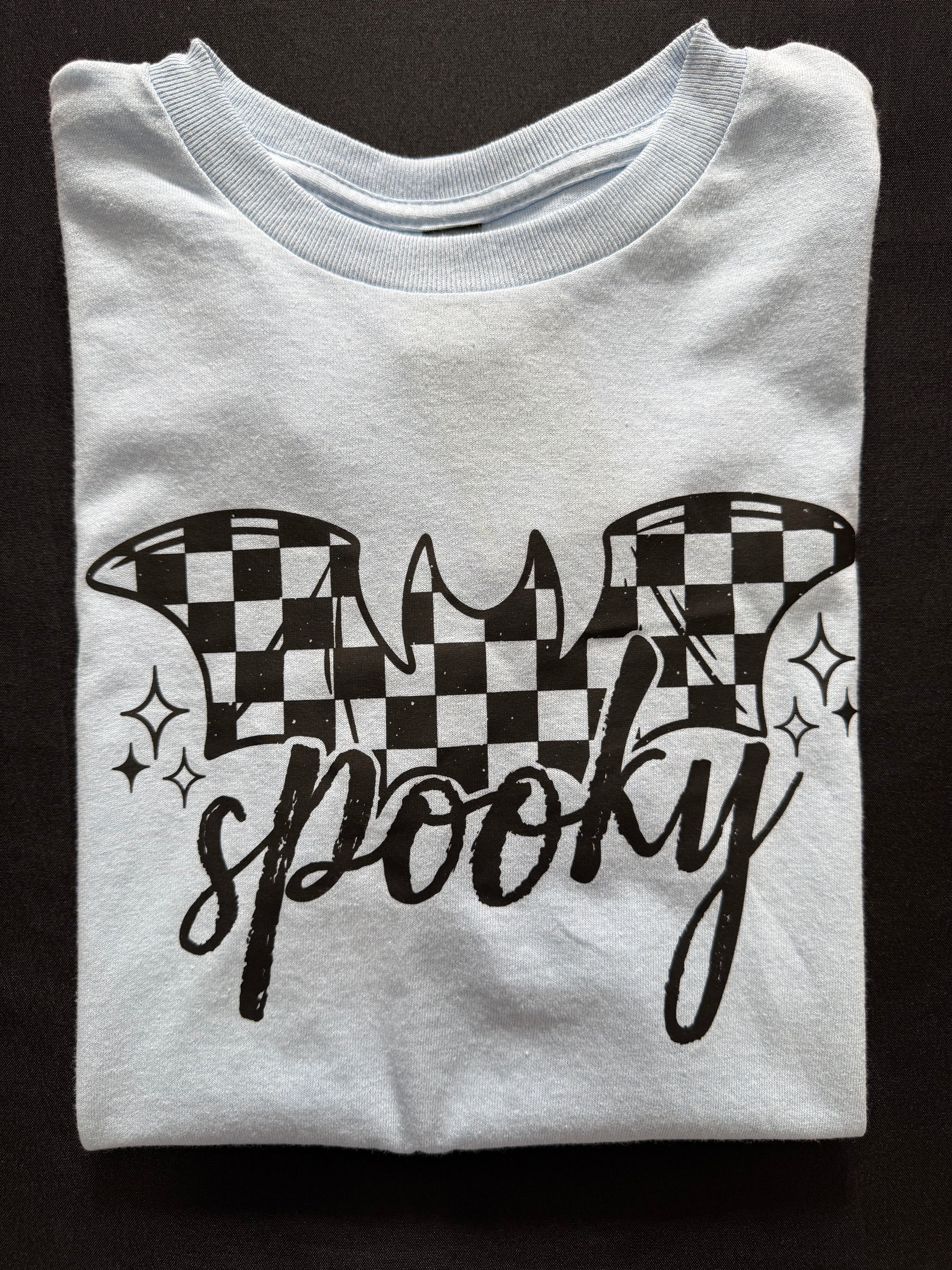 Spooky Bat “Spooky” Graphic T-Shirt