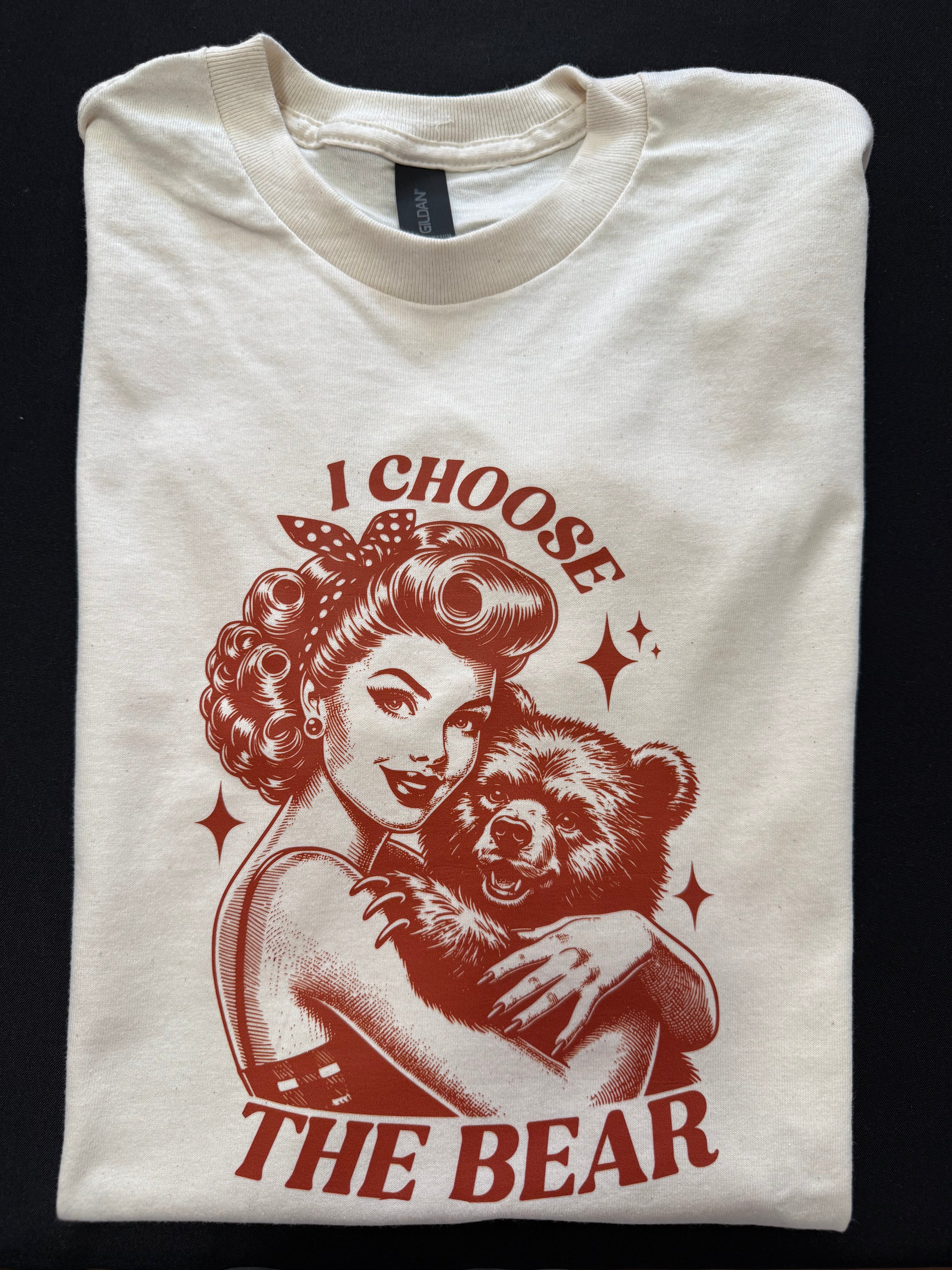 I choose the bear graphic t