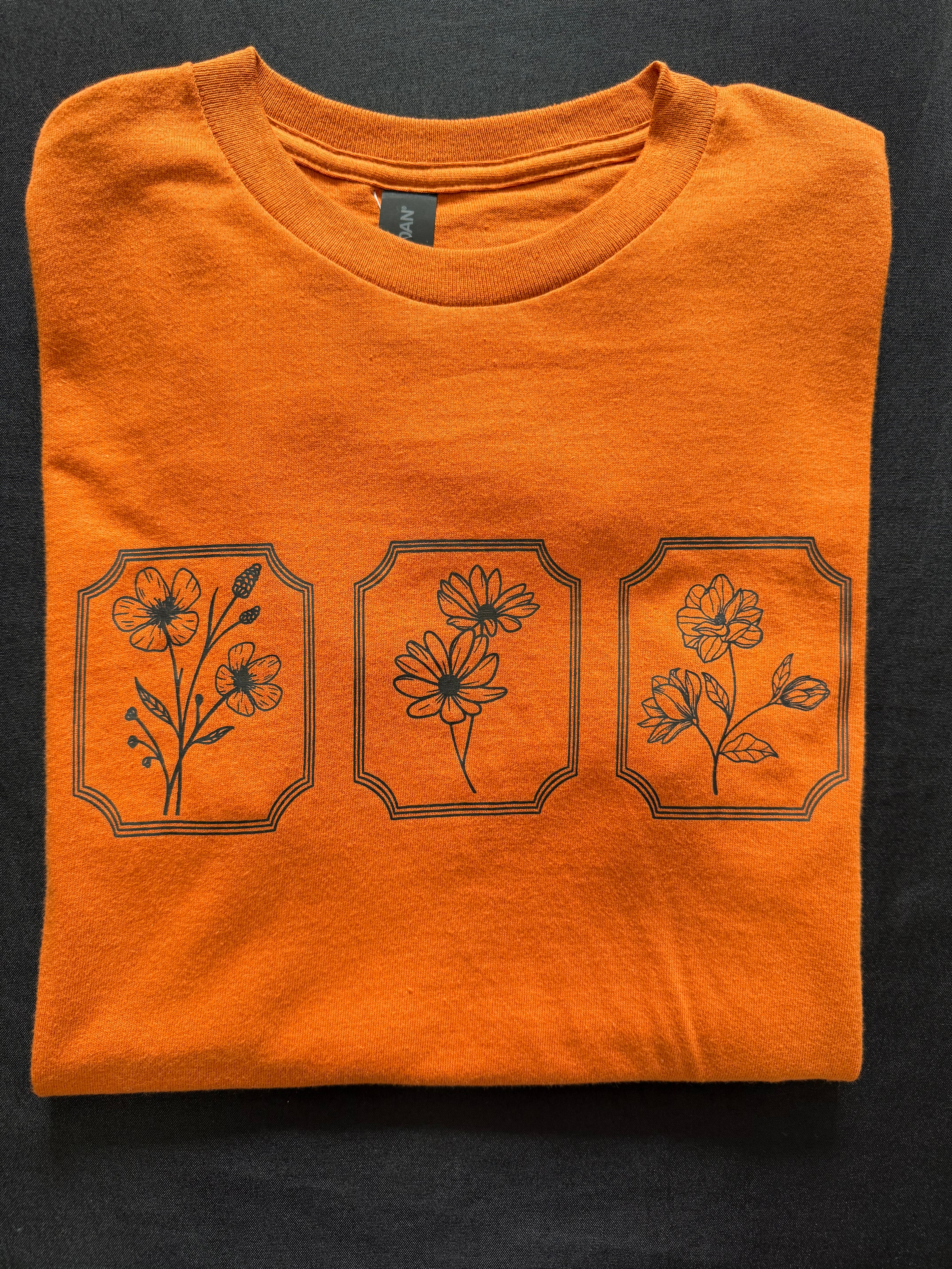 Vintage Floral Graphic T-Shirt