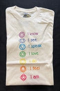 Chakra Affirmation Graphic Tee