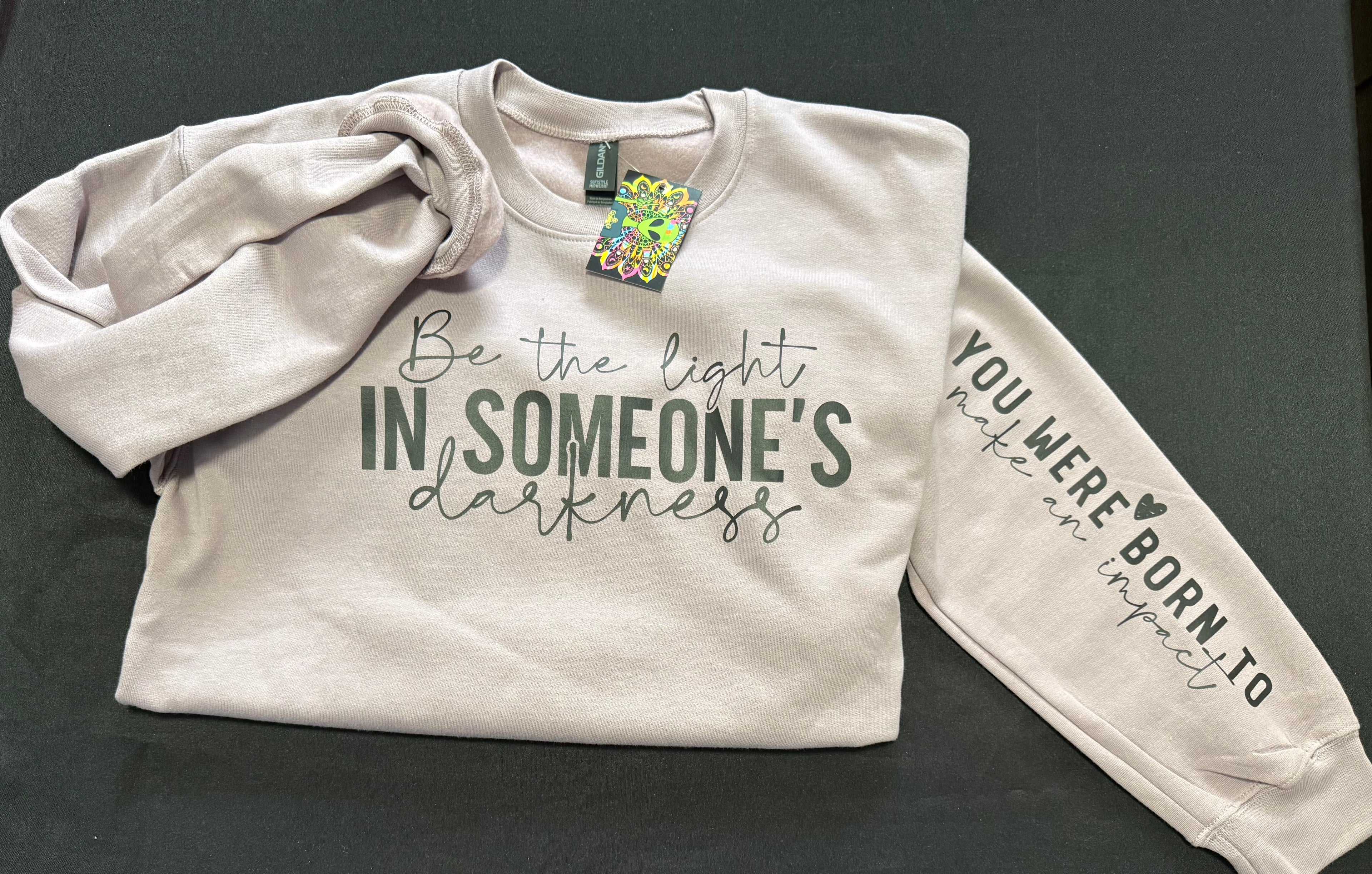 “Be the Light” Inspirational Sweatshirt ✨