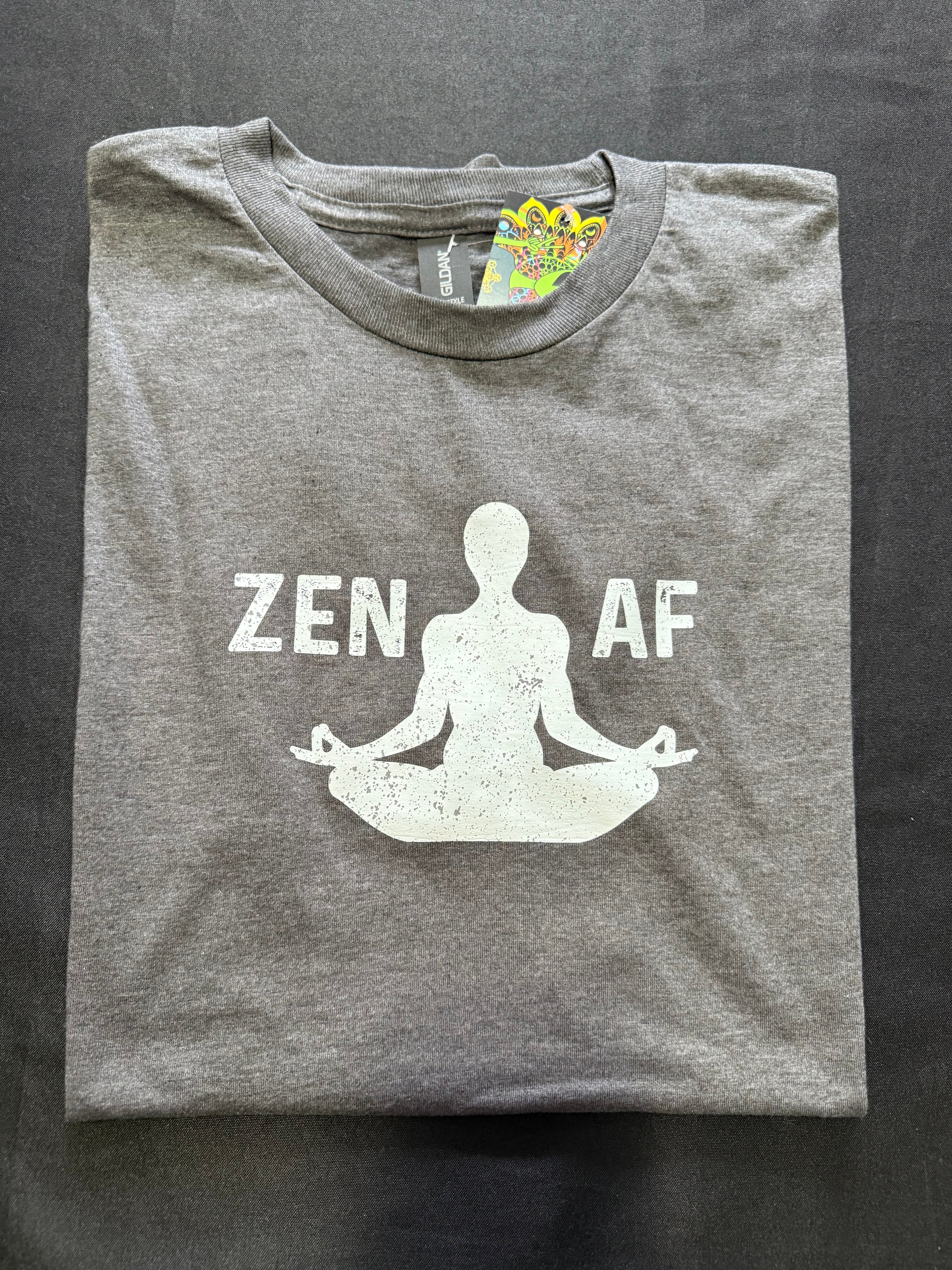 Zen AF Meditation Graphic Tee