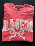 Amen Lace Graphic Tshirt