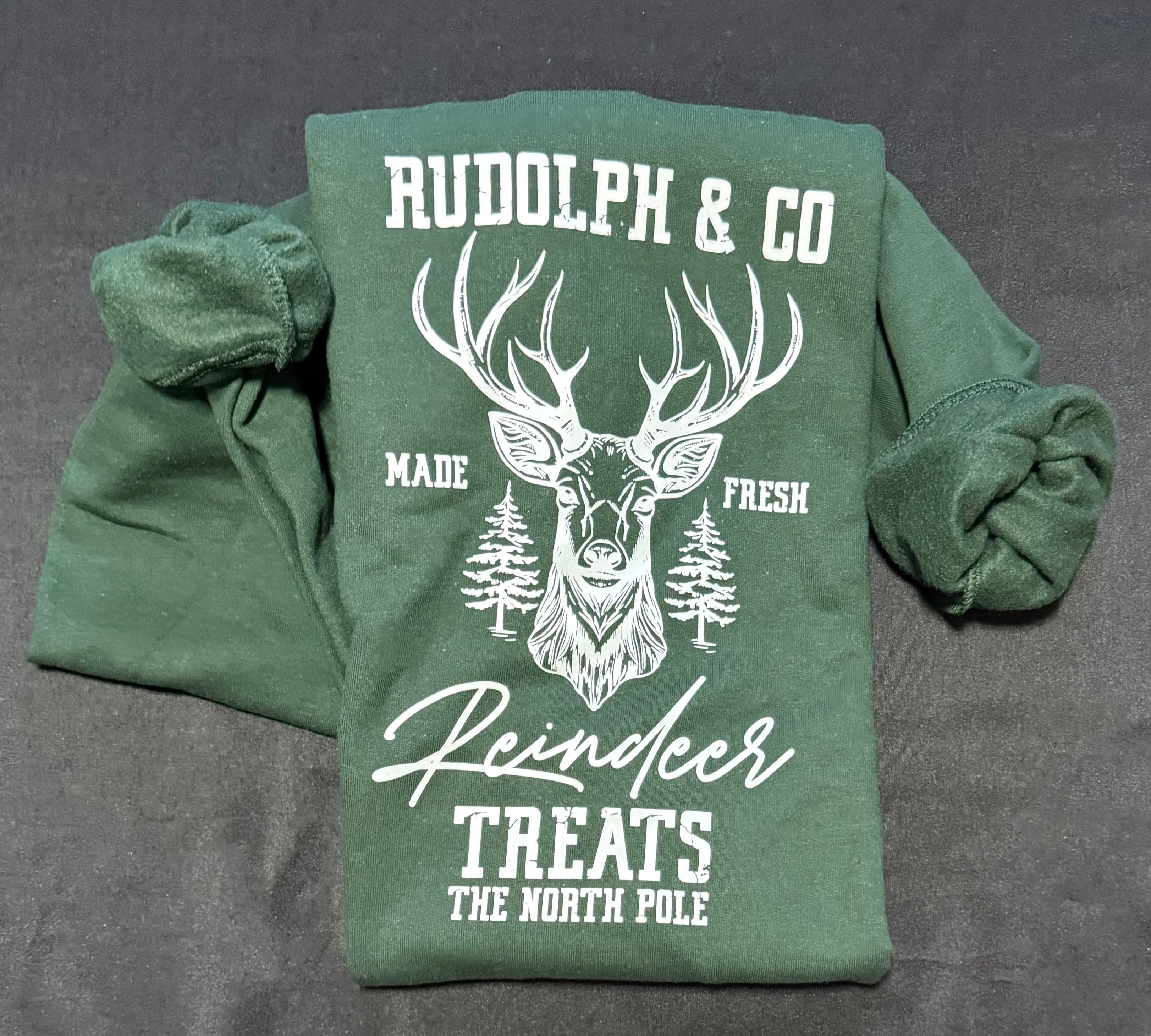Rudolph & Co Reindeer Treats Sweatshirt 🦌🎄
