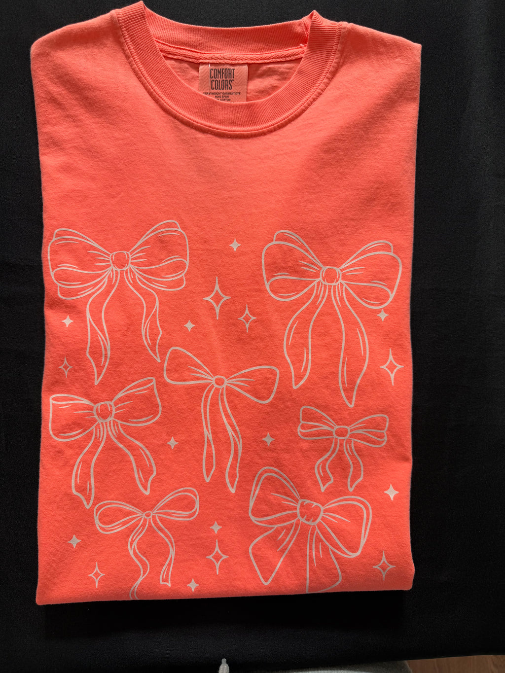 Charming Bow Graphic T-Shirt