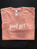 Good girl graphic t CROP TOP