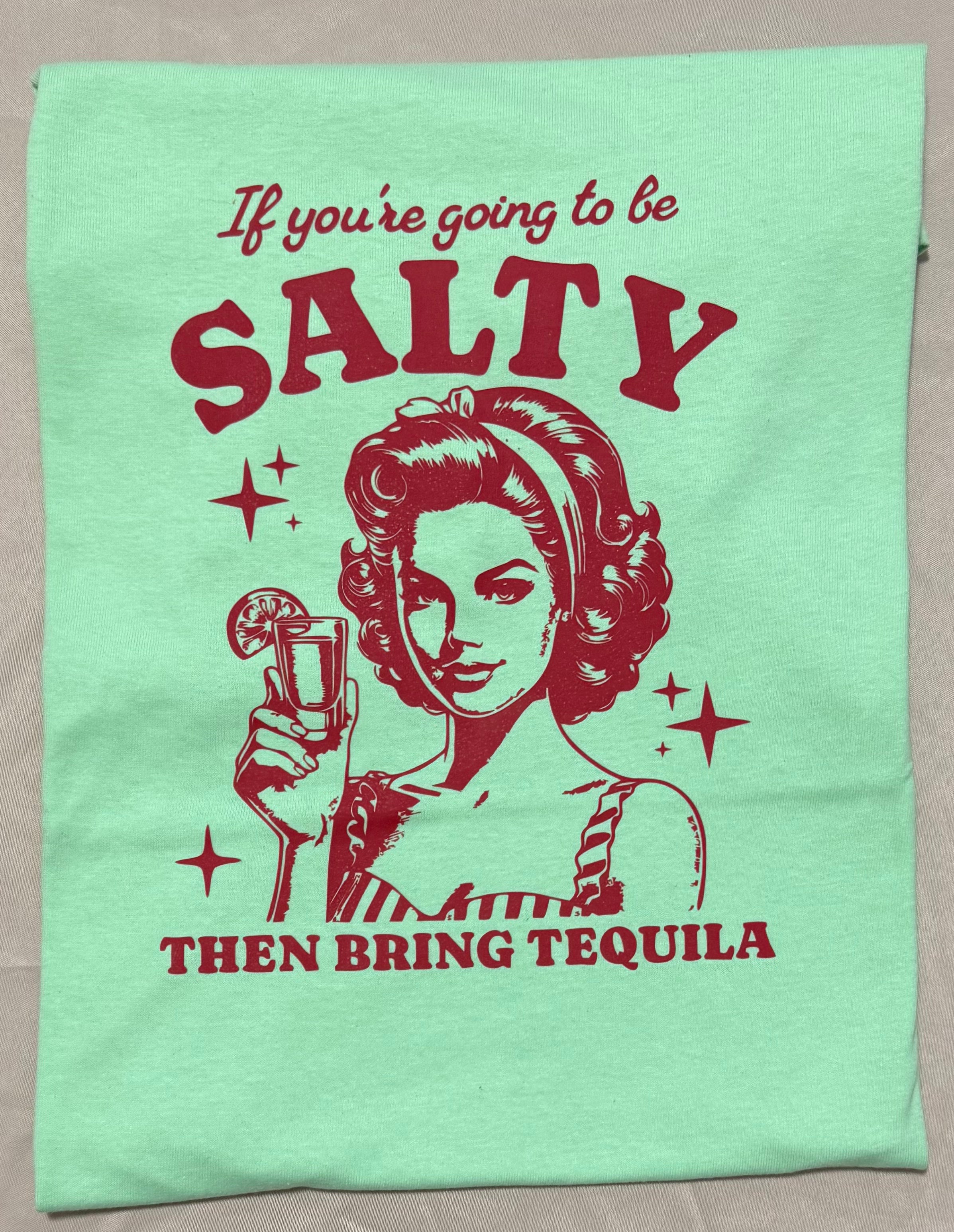 If you’re going to be salty