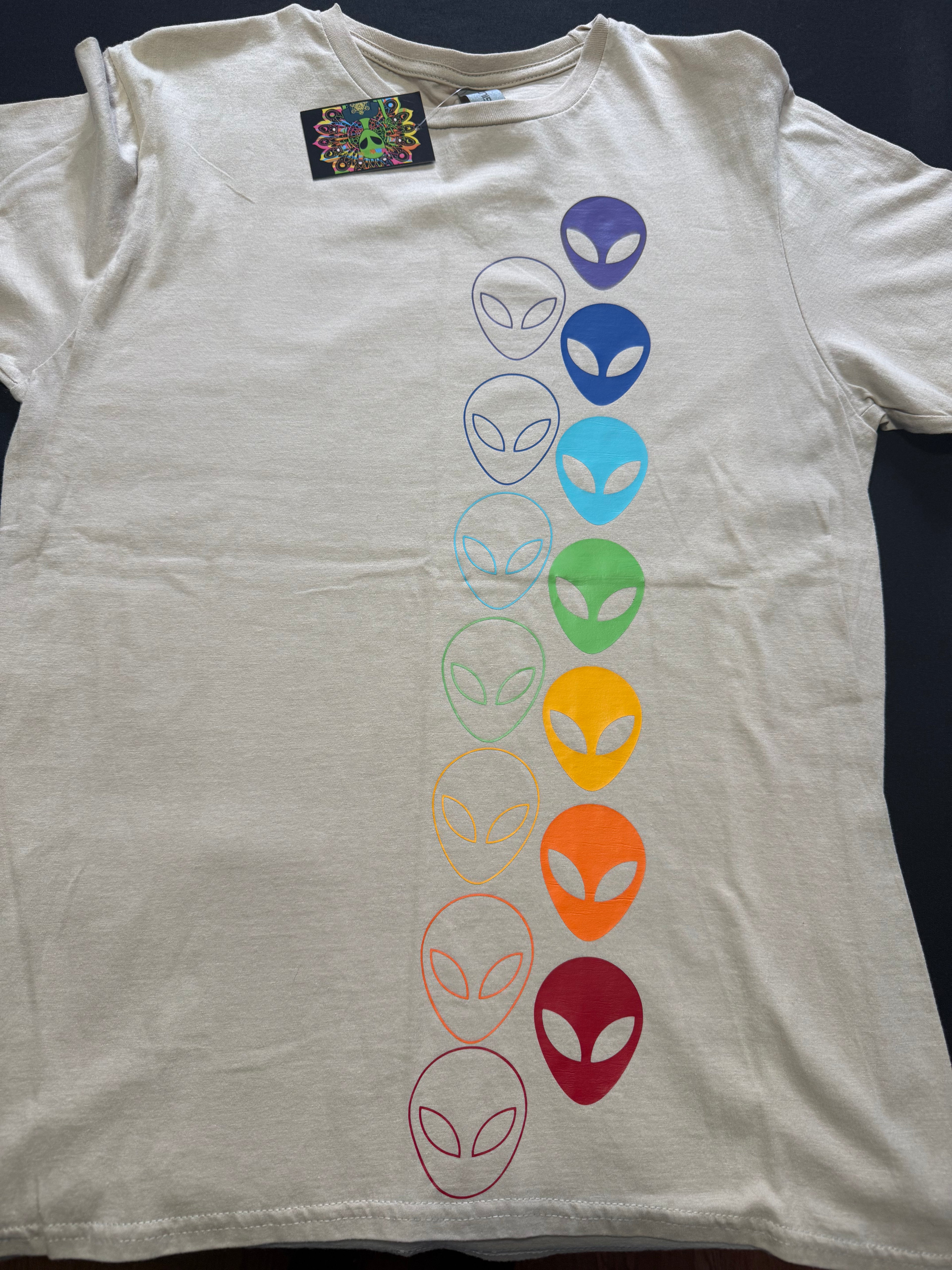 Alien Chakra Graphic T-Shirt