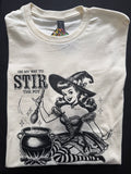 “On My Way to Stir the Pot” Witch Graphic T-Shirt