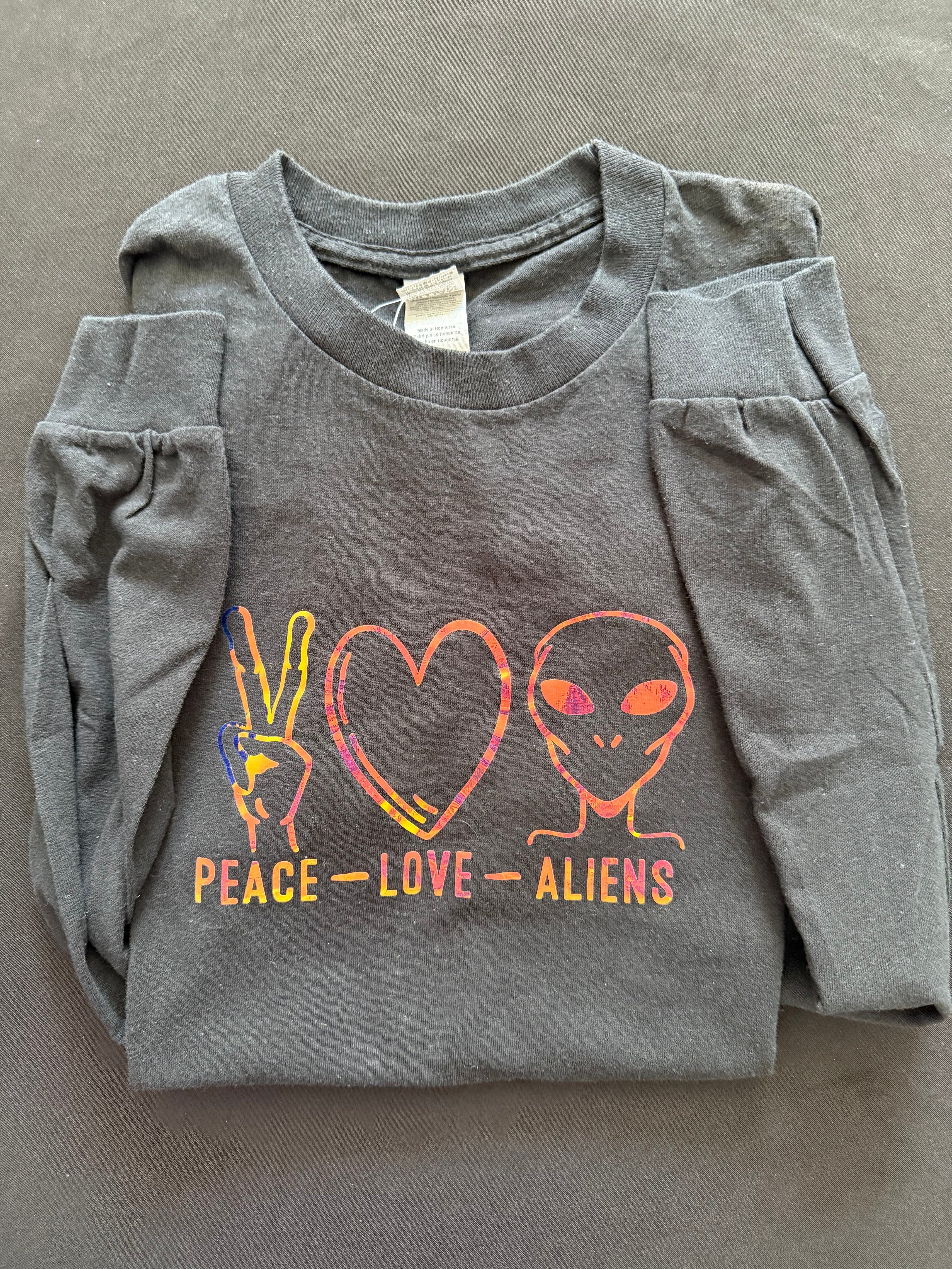 Peace Love Alien Long Sleeve