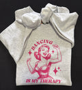 Dancing is my therapy crewneck